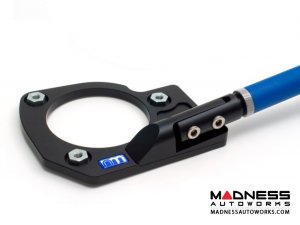 MINI Cooper S and JCW Billet Aluminum Tie-Bar by NM Engineering (R55 / R56 / R57 / R58 / R59 Models) - Blue